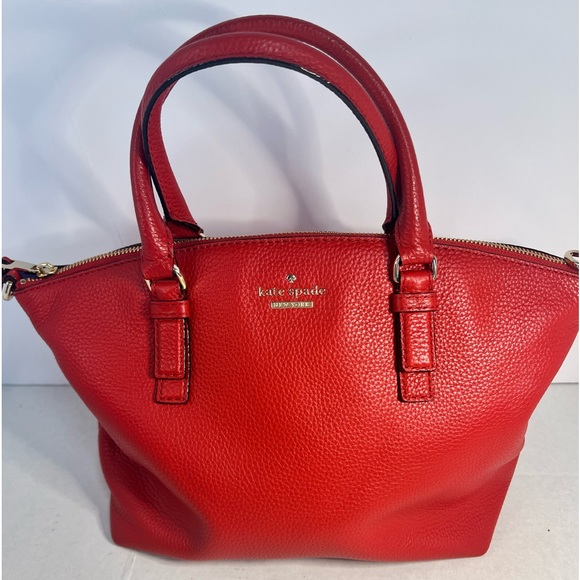 kate spade Handbags - Red leather Kate Spade purse